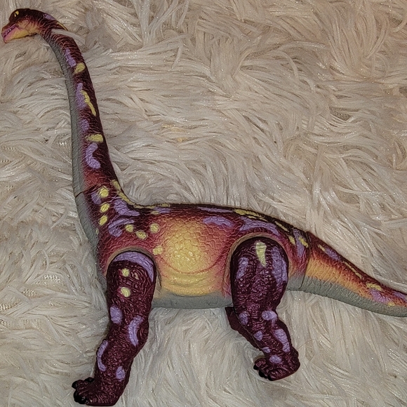 GeoWorld Poseable Brachiosaurus - GUC - Picture 3 of 11